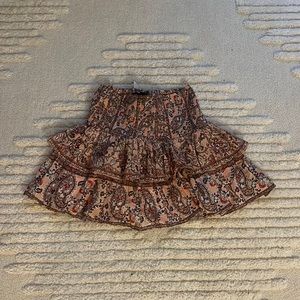 French Connection: Cornalia Lurex Fleck Mini Skirt